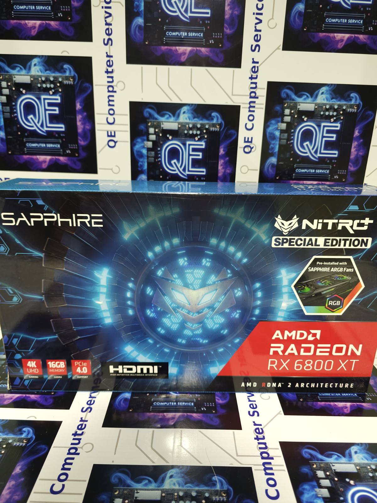 AMD Radeon™ RX 6800 XT Phantom Gaming 16GB OC - QE Computer Service