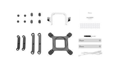 течен охладител за процесор с дигитален дисплей Ocypus Iota L36 360MM AIO
