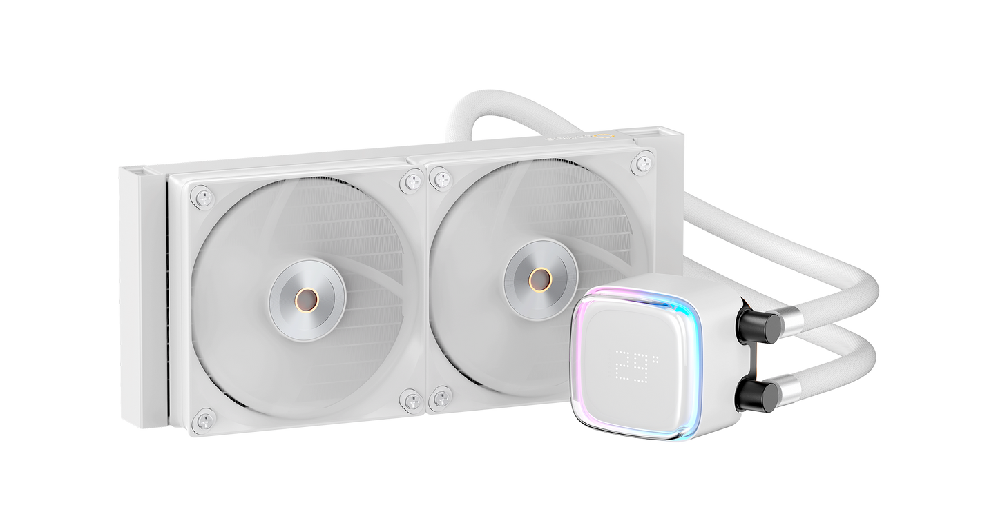 течен охладител за процесор с дигитален дисплей Ocypus Iota L24 240mm AIO