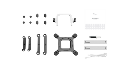 течен охладител за процесор с дигитален дисплей Ocypus Iota L24 240mm AIO