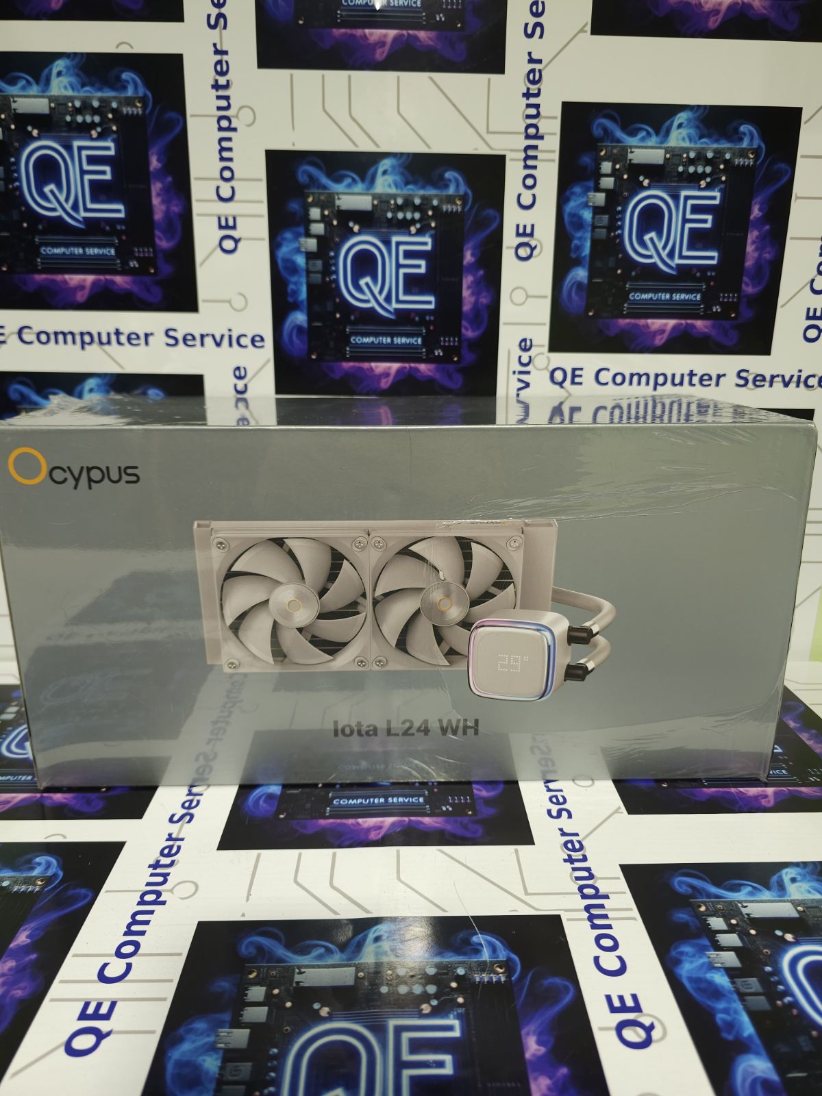 течен охладител за процесор с дигитален дисплей Ocypus Iota L24 240mm AIO