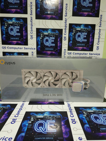 течен охладител за процесор с дигитален дисплей Ocypus Iota L36 360MM AIO