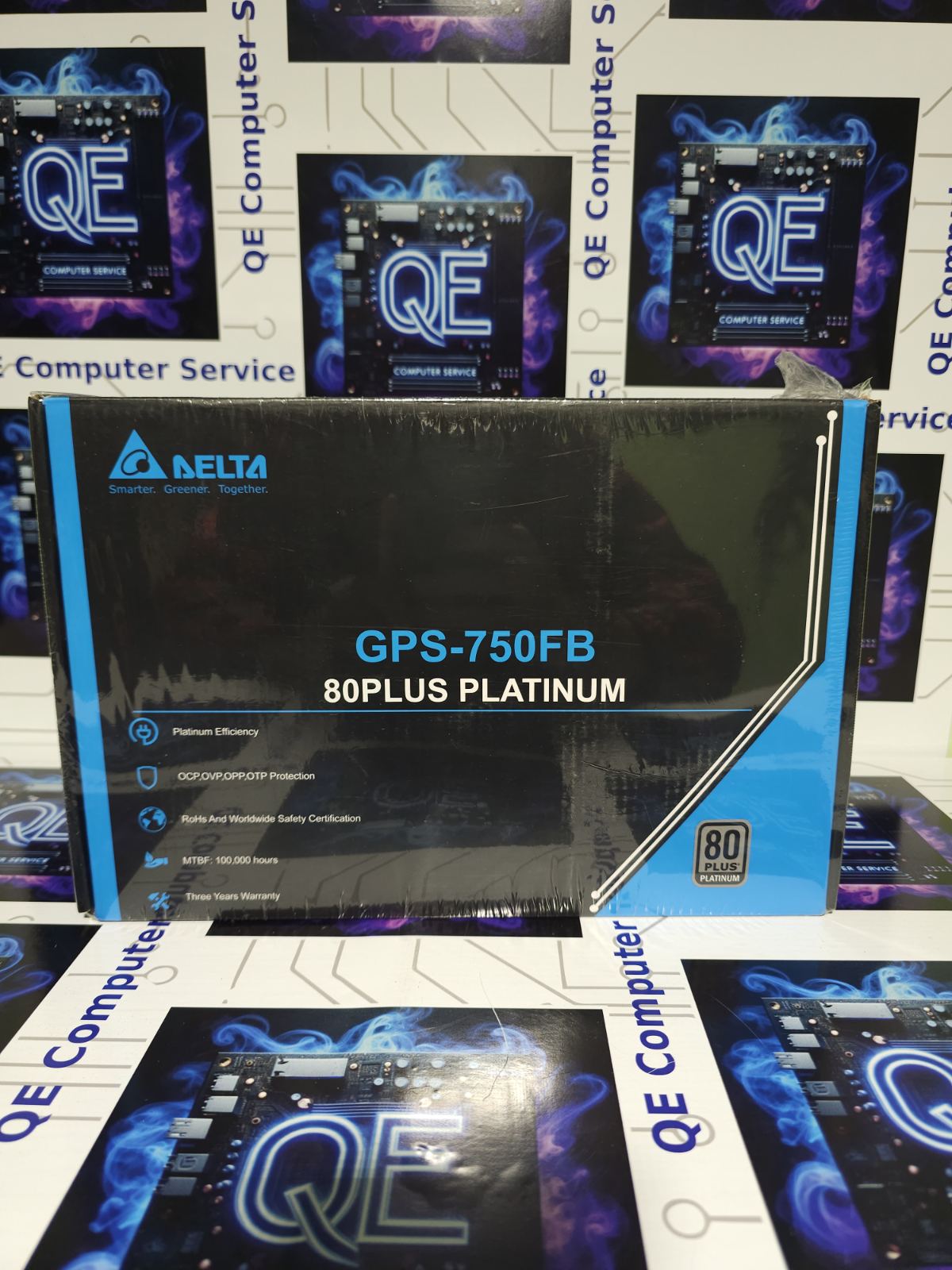 Захранване Delta Electronics GPS-750FB, 750W, Active PFC, 80+ Platinum, 120mm вентилатор